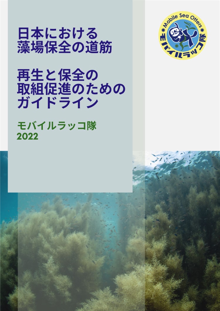 日本における藻場保全の道筋（表紙）